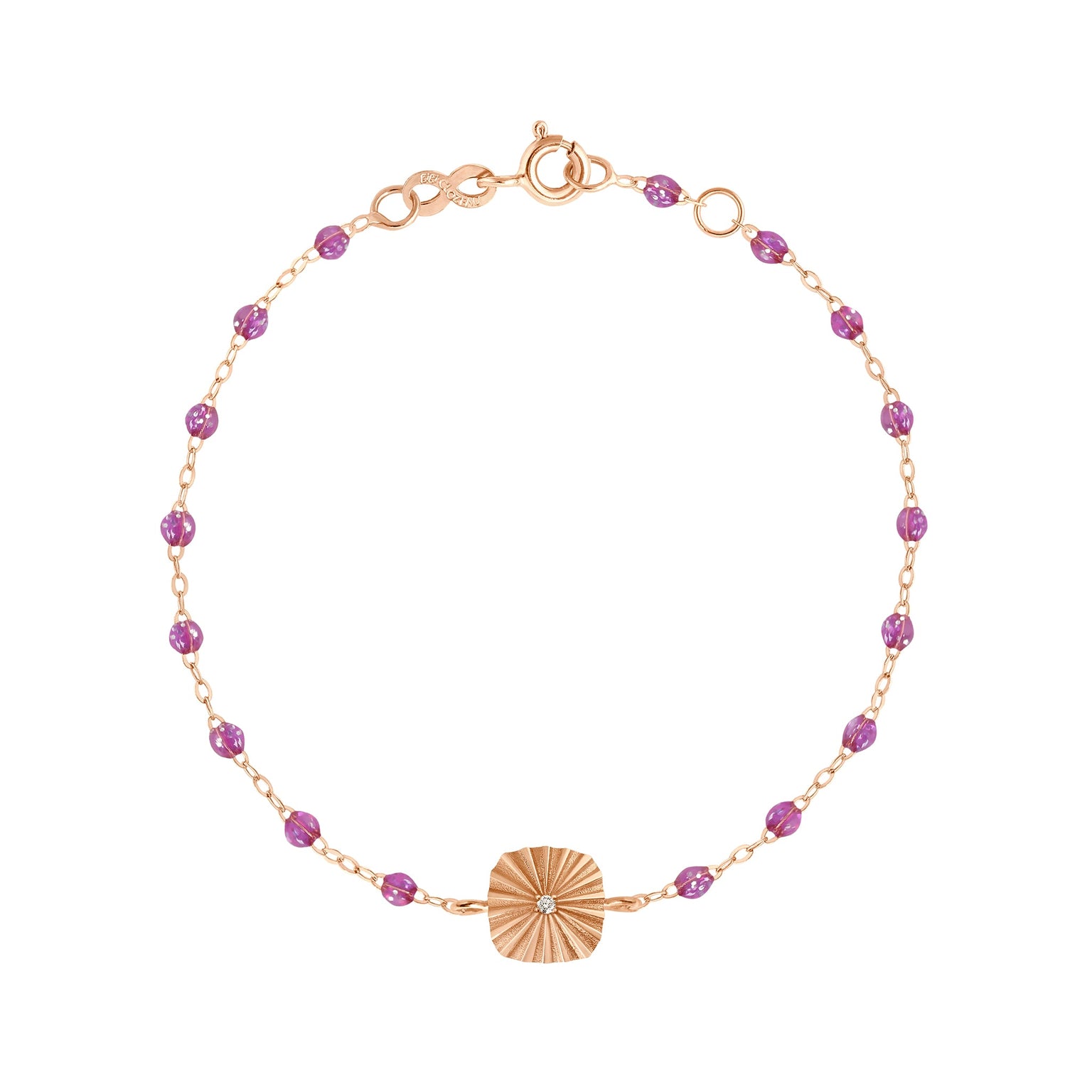 Gigi Clozeau - Miss Lumière Galaxy Diamond Bracelet, Rose Gold, 6.7"