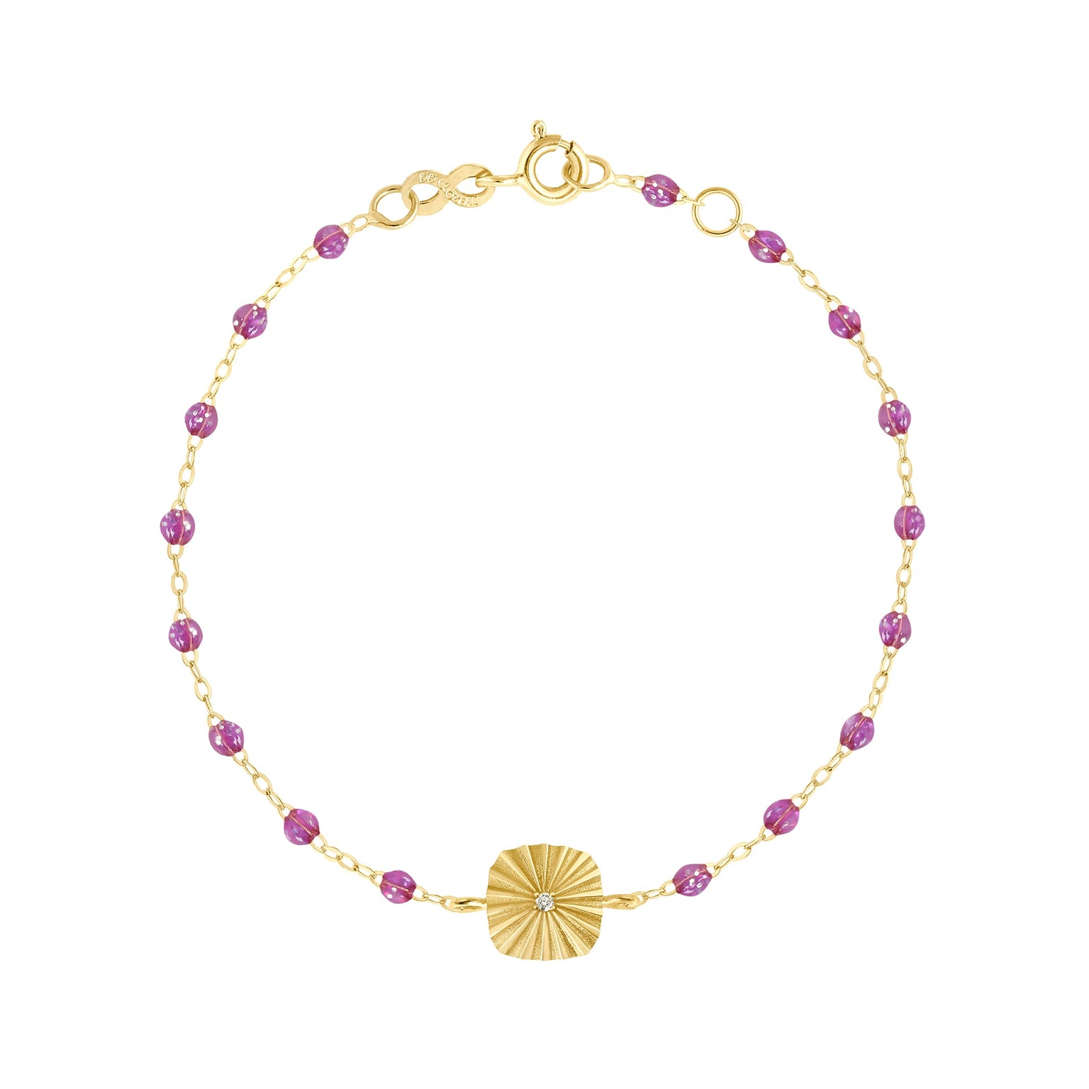 Gigi Clozeau - Miss Lumière Galaxy Diamond Bracelet, Yellow Gold, 6.7"