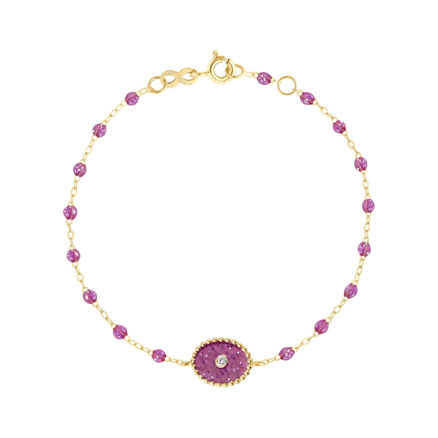 Gigi Clozeau - North Star Classic Gigi Galaxy Diamond Bracelet, Yellow Gold, 6.7"