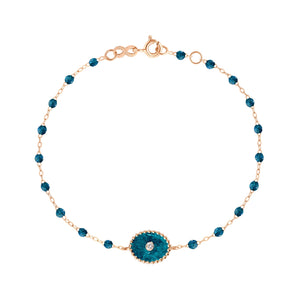 Gigi Clozeau - North Star Classic Gigi Jungle diamond bracelet, Rose Gold, 6.7"