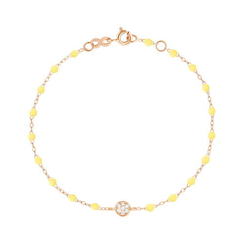 Gigi Clozeau - Puce Classic Gigi Mimosa diamond bracelet, Rose Gold, 6.7
