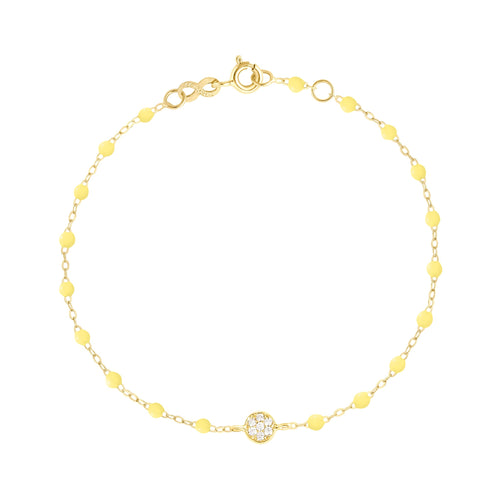 Gigi Clozeau - Puce Classic Gigi Mimosa diamond bracelet, Yellow Gold, 6.7