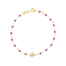 Gigi Clozeau - Star Classic Gigi Galaxy Diamond Bracelet, Yellow Gold, 6.7"