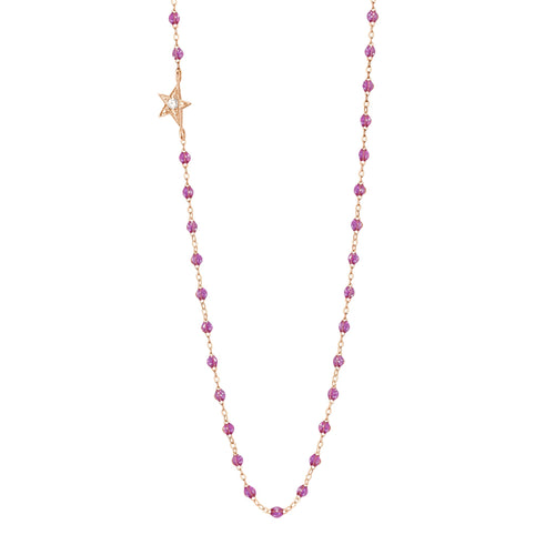 Gigi Clozeau - Star Classic Gigi Galaxy Diamond Necklace, Rose Gold, 16.5