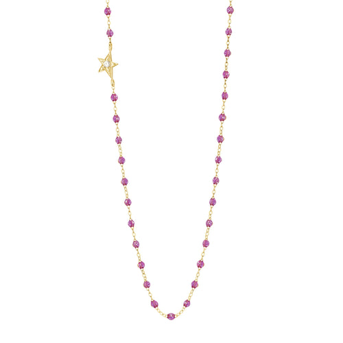Gigi Clozeau - Star Classic Gigi Galaxy Diamond Necklace, Yellow Gold, 16.5