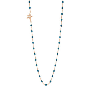 Gigi Clozeau - Star Classic Gigi Jungle diamond necklace, Rose Gold, 16.5"