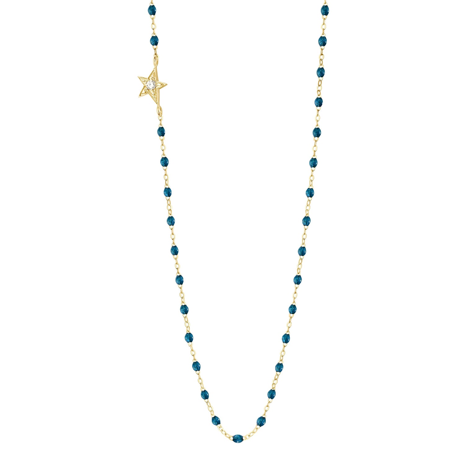 Gigi Clozeau - Star Classic Gigi Jungle diamond necklace, Yellow Gold, 16.5"