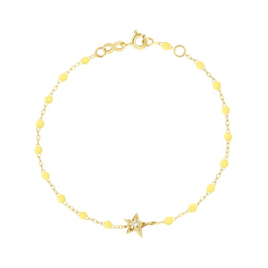 Gigi Clozeau - Star Classic Gigi Mimosa Diamond bracelet, Yellow Gold, 6.7"