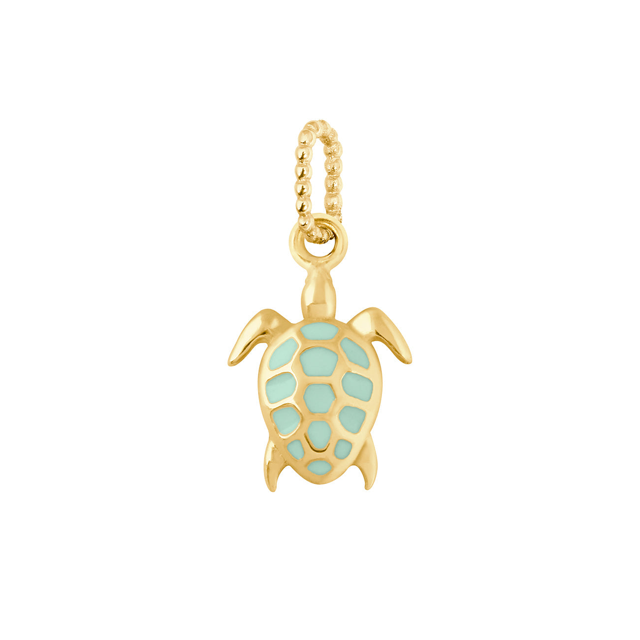 Gigi Clozeau - Turtle Jade Pendant, Yellow Gold