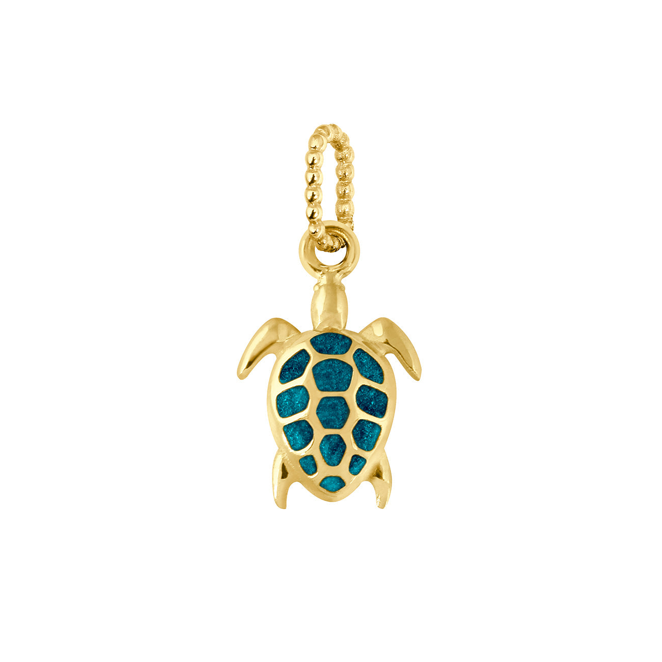 Gigi Clozeau - Turtle Jungle Pendant, Yellow Gold