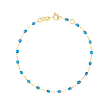Gigi Clozeau - Classic Gigi Azur Anklet, Yellow Gold, 9.4"