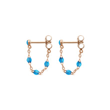 Gigi Clozeau - Classic Gigi Azur Earrings, Rose Gold