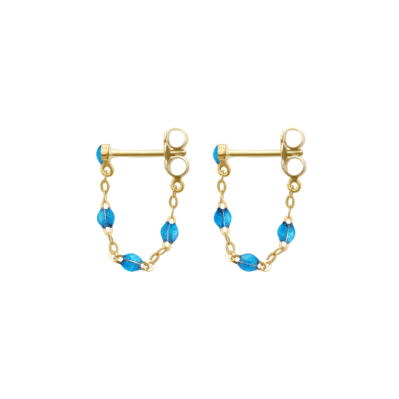 Gigi Clozeau - Classic Gigi Azur Earrings, Yellow Gold