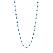 Gigi Clozeau - Classic Gigi Azur Necklace, Rose Gold, 16.5"