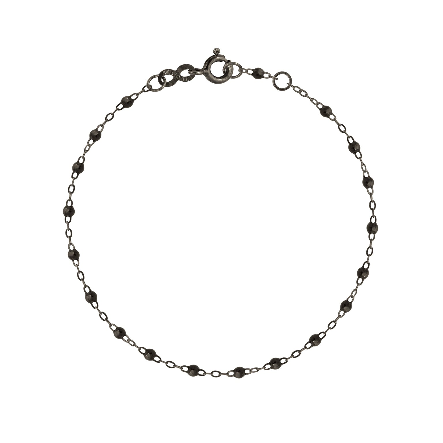 Gigi Clozeau - Classic Gigi Black Bracelet, Black Gold, 6.7"
