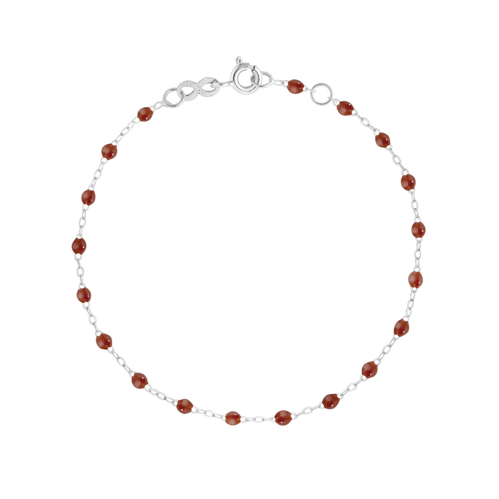 Gigi Clozeau - Classic Gigi Moka Bracelet, White Gold, 7.5"