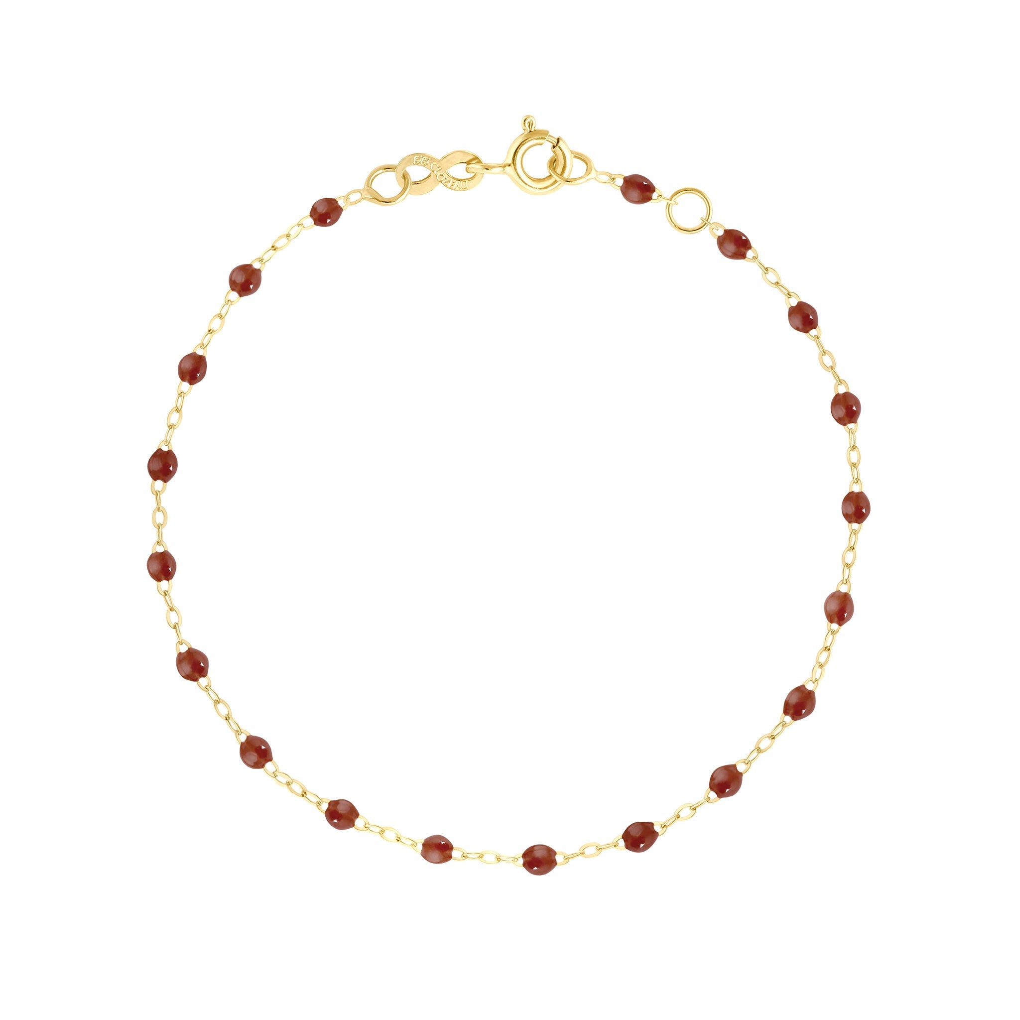 Gigi Clozeau - Classic Gigi Moka Bracelet, Yellow Gold, 6.7"