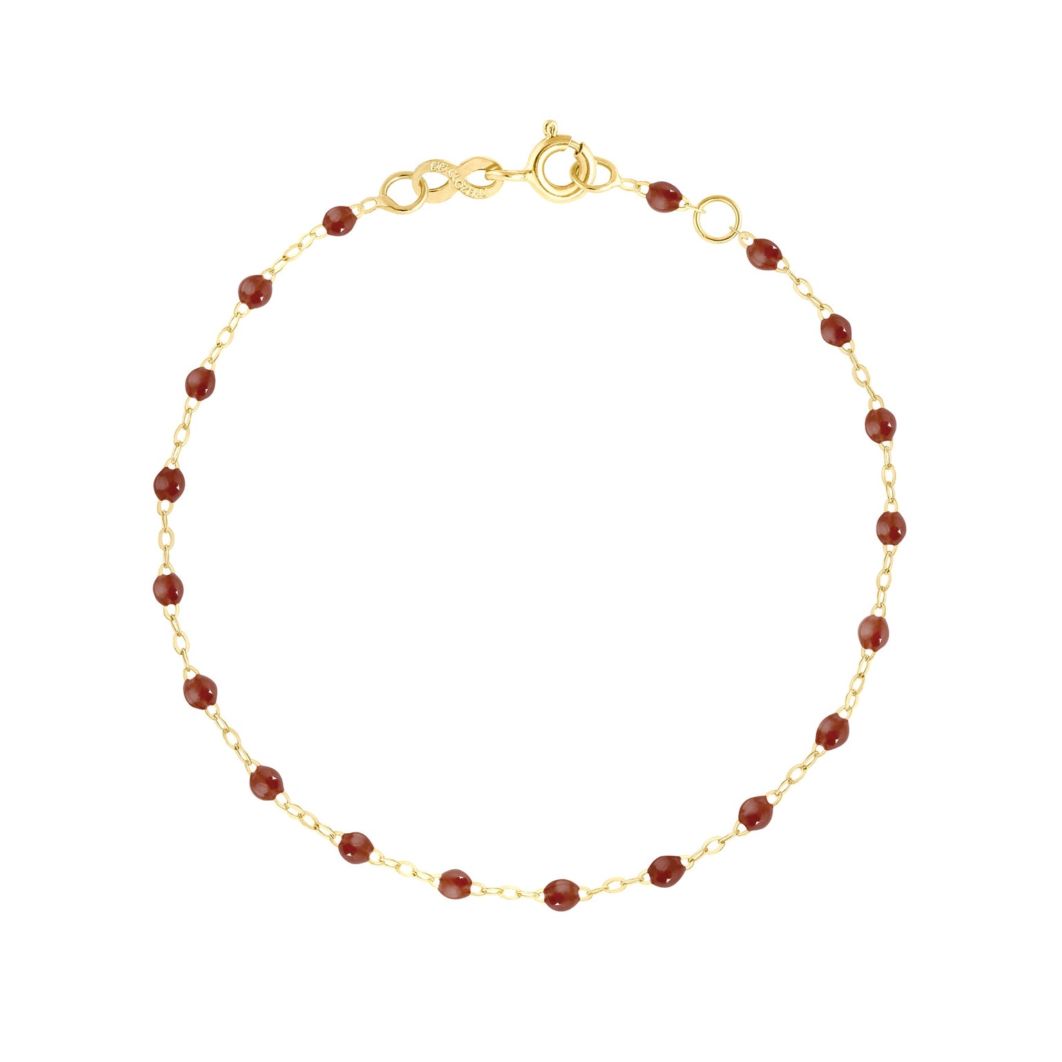 Gigi Clozeau - Classic Gigi Moka Bracelet, Yellow Gold, 7.5"