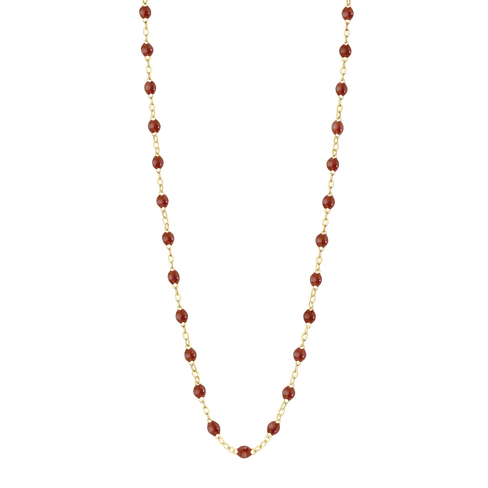 Gigi Clozeau - Classic Gigi Moka Necklace, Yellow Gold, 16.5"