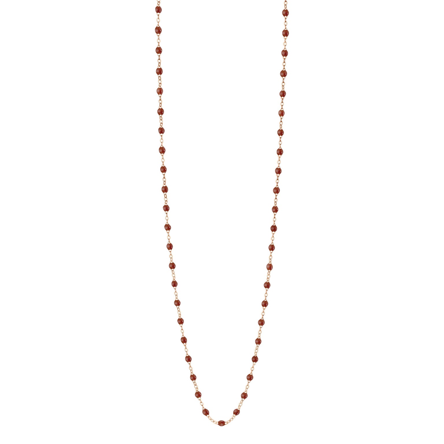 Gigi Clozeau - Classic Gigi Moka Sautoir, Rose Gold, 23.6"