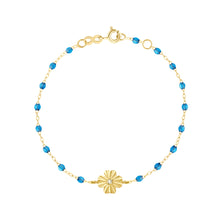 Gigi Clozeau - Clover Lumiere Azur Diamond Bracelet, Yellow Gold, 6.7"