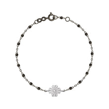 Gigi Clozeau - Clover Lumière Black Diamond Bracelet, Black and White Gold, 6.7"