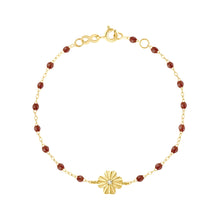 Gigi Clozeau - Clover Lumière Moka Diamond Bracelet, Yellow Gold, 6.7"