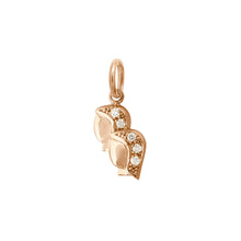 Gigi Clozeau - Gemini Diamond Pendant, Rose Gold