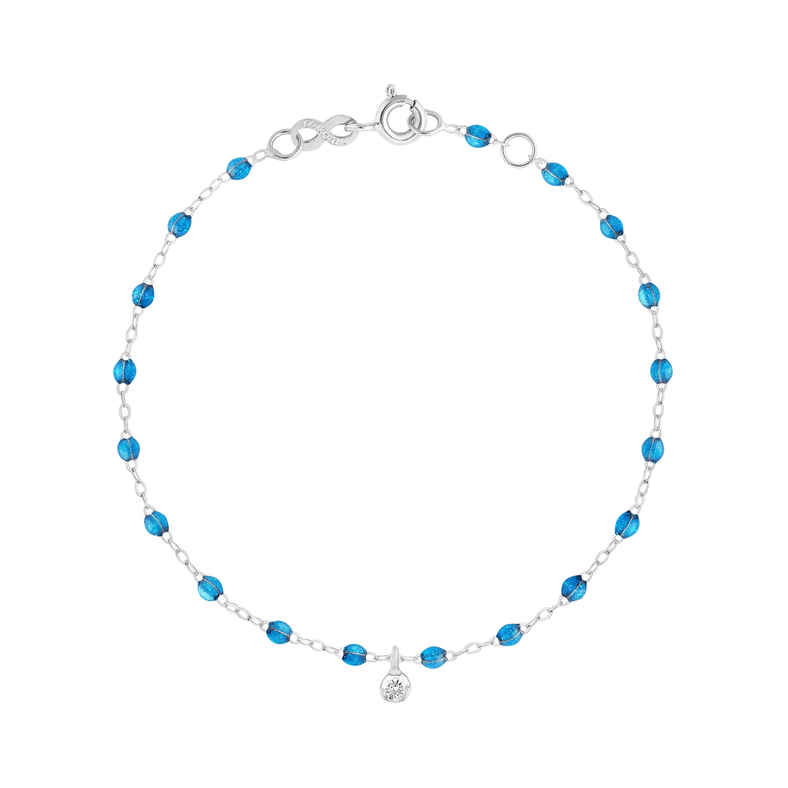 Gigi Clozeau - Gigi Supreme 1 Diamond Bracelet, Azur, White Gold, 6.7"