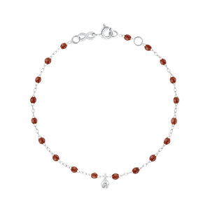 Gigi Clozeau - Gigi Suprême 1 Diamond Bracelet, Moka, White Gold, 6.7"