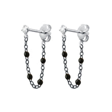 Gigi Clozeau - Gigi Supreme Diamond Earrings, Black, Black Gold