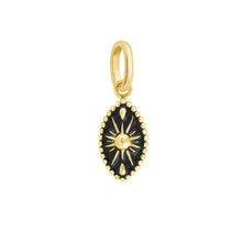 Gigi Clozeau - Karma Black Pendant, Yellow Gold