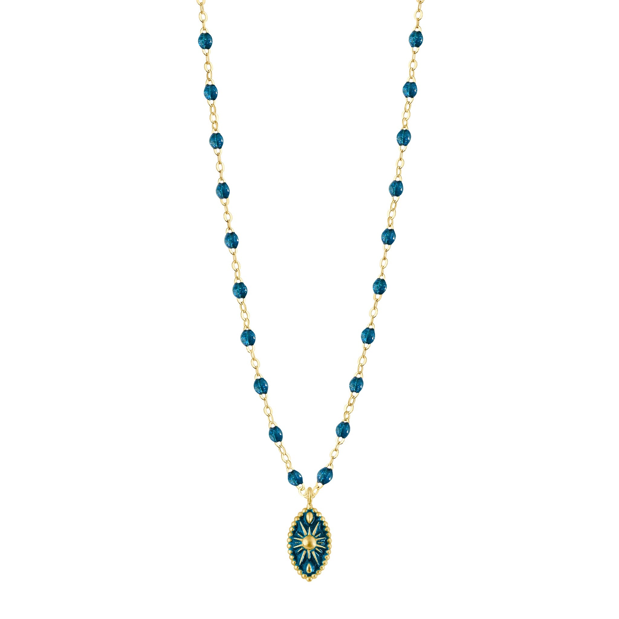 Gigi Clozeau - Karma Jungle Necklace, Yellow Gold, 16.5"