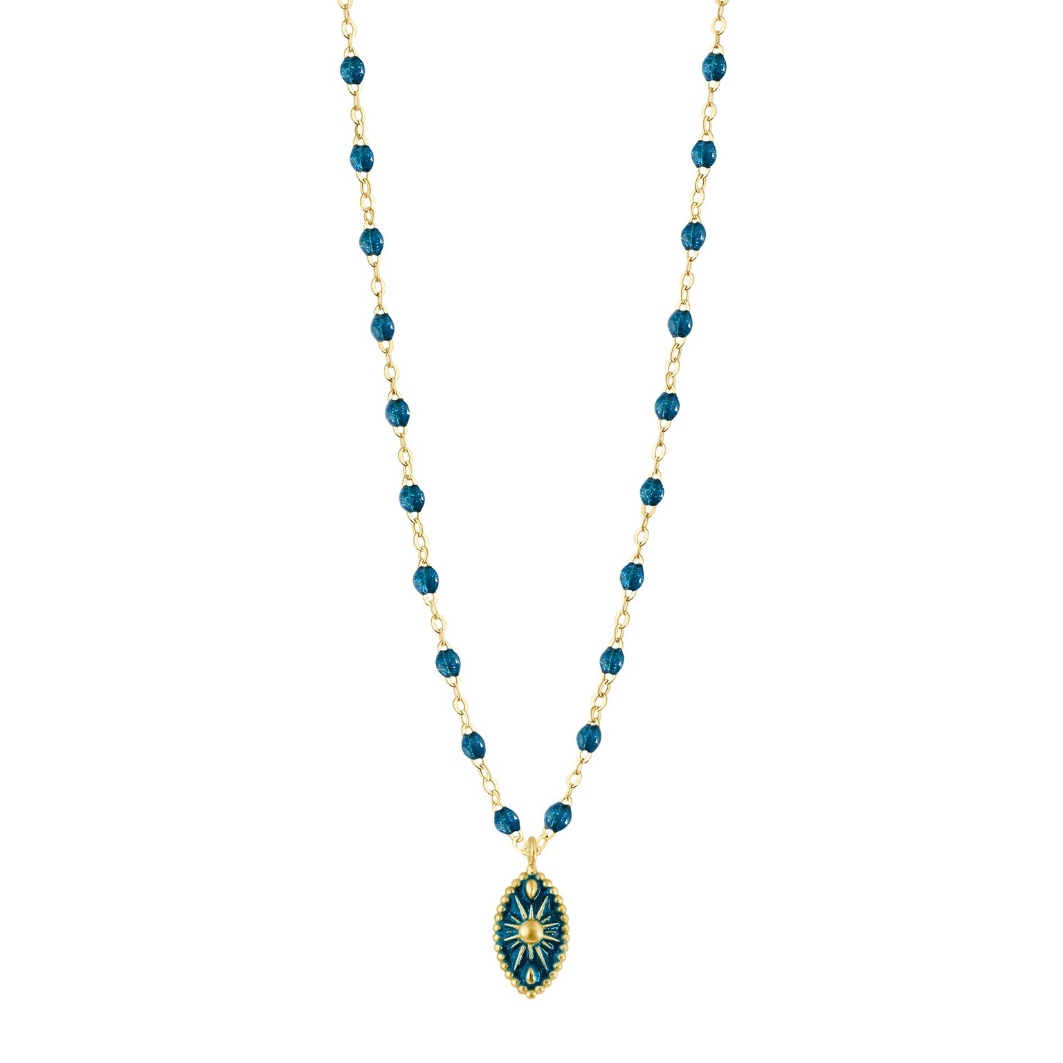 Gigi Clozeau - Karma Jungle Necklace, Yellow Gold, 16.5"