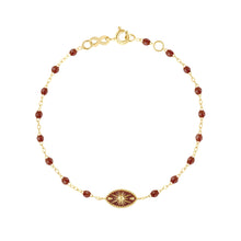 Gigi Clozeau - Karma Moka Bracelet, Yellow Gold, 6.7"