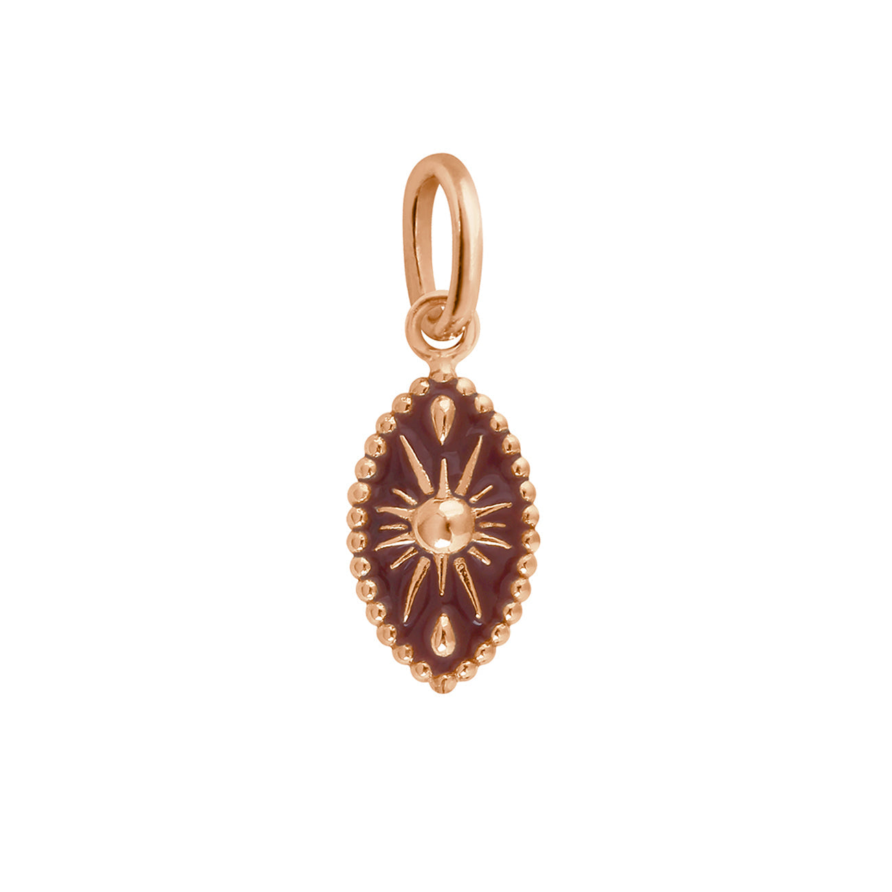 Gigi Clozeau - Karma Moka Pendant, Rose Gold