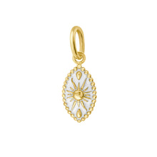 Gigi Clozeau - Karma White Pendant, Yellow Gold