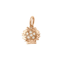 Gigi Clozeau - Leo Diamond Pendant, Rose Gold