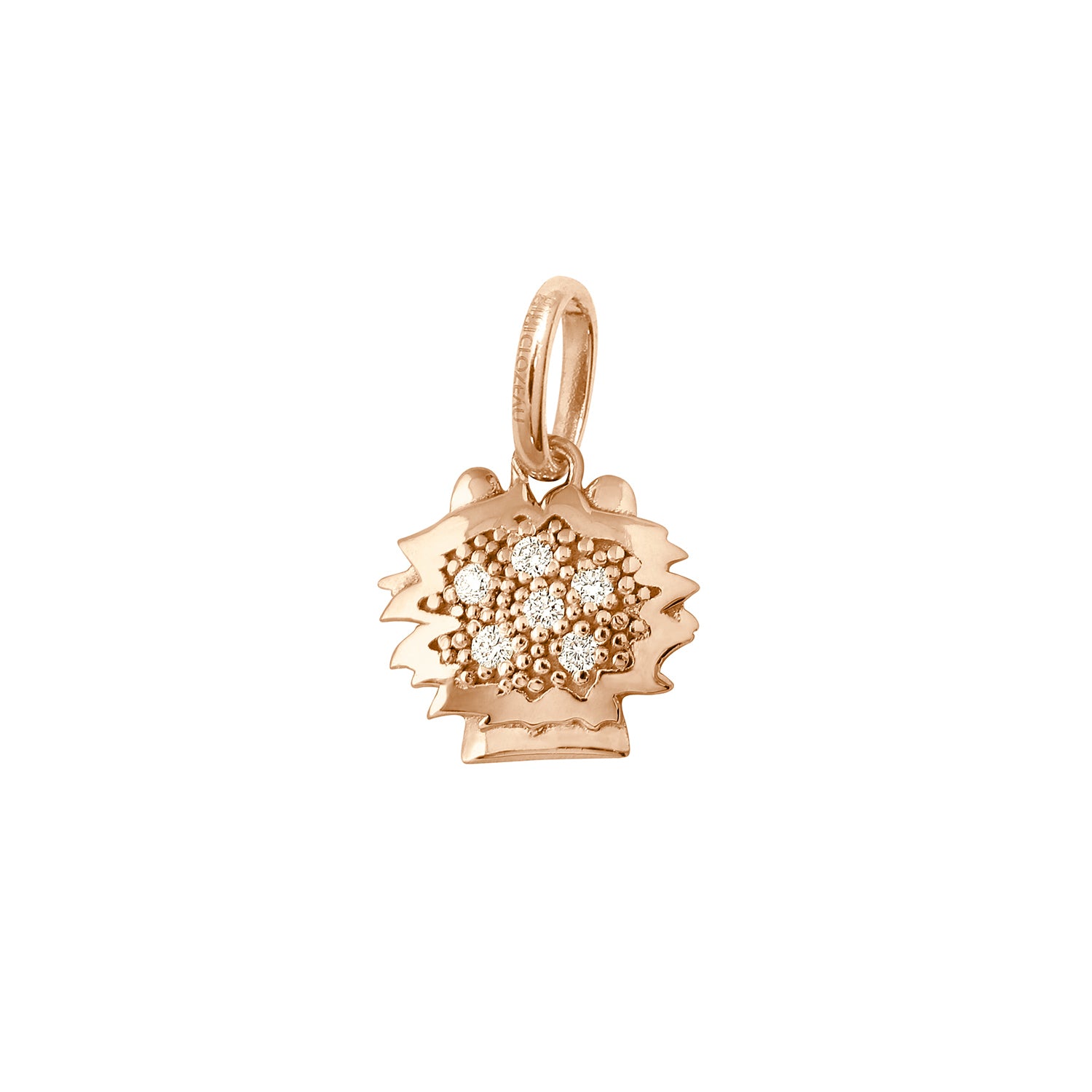 Gigi Clozeau - Leo Diamond Pendant, Rose Gold