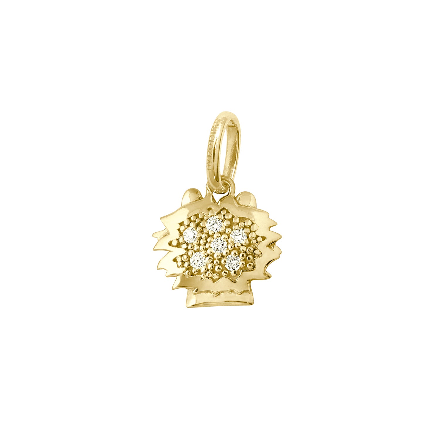 Gigi Clozeau - Leo Diamond Pendant, Yellow Gold