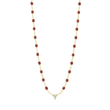 Gigi Clozeau - Petite Kosmos Moka Necklace, Yellow Gold, 16.5"