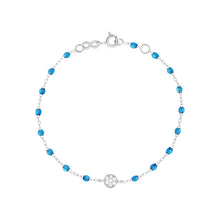 Gigi Clozeau - Puce Classic Gigi Azur Diamond Bracelet, White Gold, 6.7"