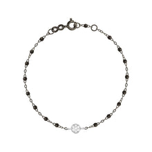 Gigi Clozeau - Puce Classic Gigi Black Diamond Bracelet, Black and White Gold, 6.7"
