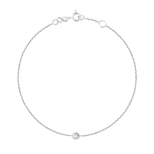 Gigi Clozeau - Pure Gigi Dot Bracelet, White Gold, 6.7"