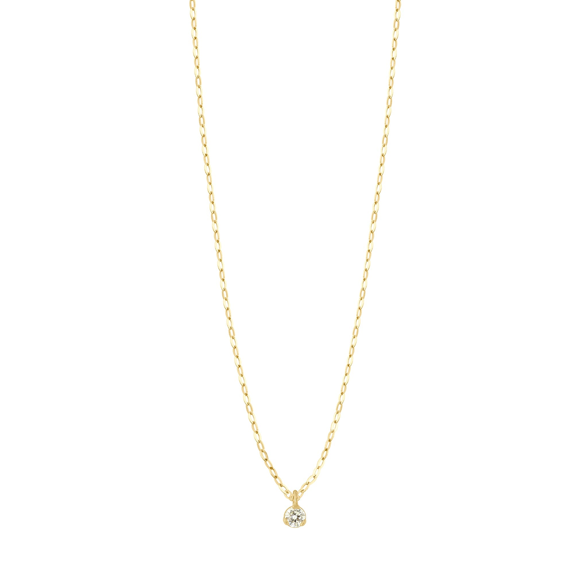 Gigi Clozeau - Pure Gigi Suprême 1 Diamond Necklace, Yellow Gold, 16.5"