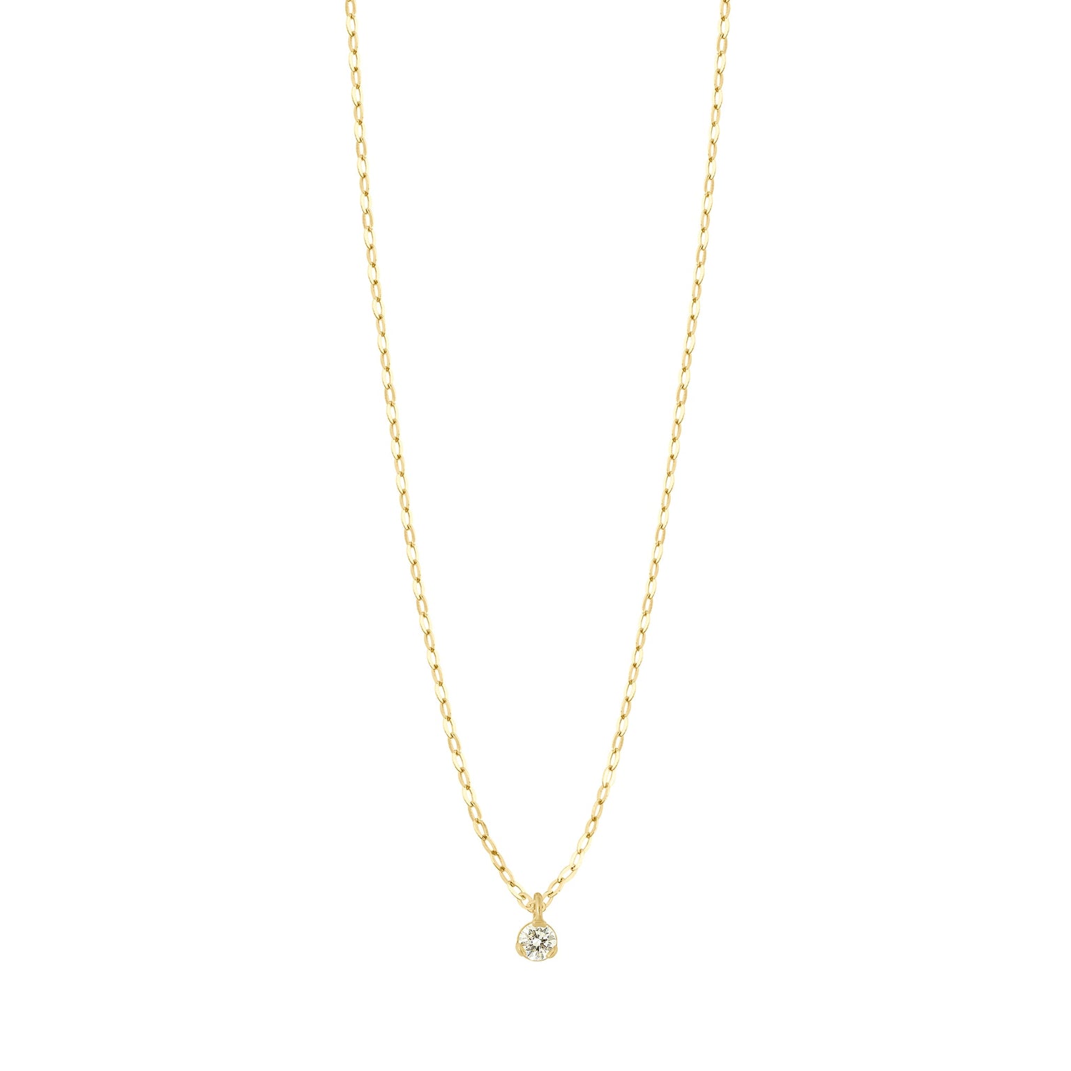 Gigi Clozeau - Pure Gigi Suprême 1 Diamond Necklace, Yellow Gold, 16.5"
