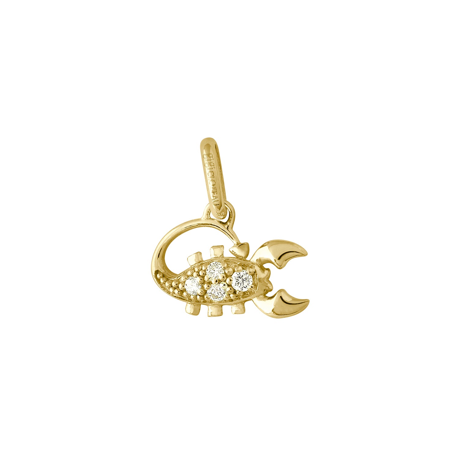Gigi Clozeau - Scorpio Diamond Pendant, Yellow Gold