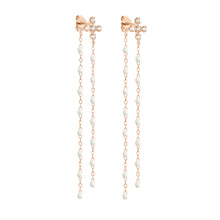 Gigi Clozeau - Spark Dancing White Diamond Earrings, Rose Gold