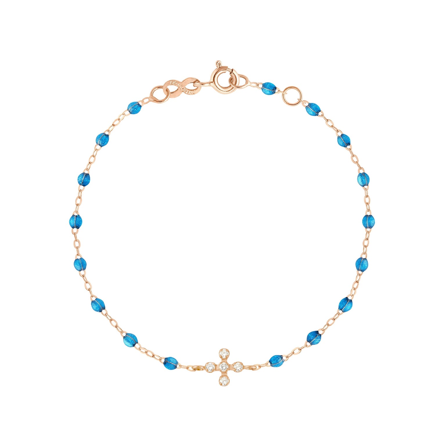 Gigi Clozeau - Spark Diamond Azur Bracelet, Rose Gold, 6.7"