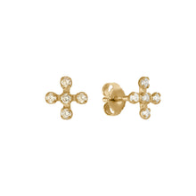 Gigi Clozeau - Spark Diamond Earrings, Yellow gold